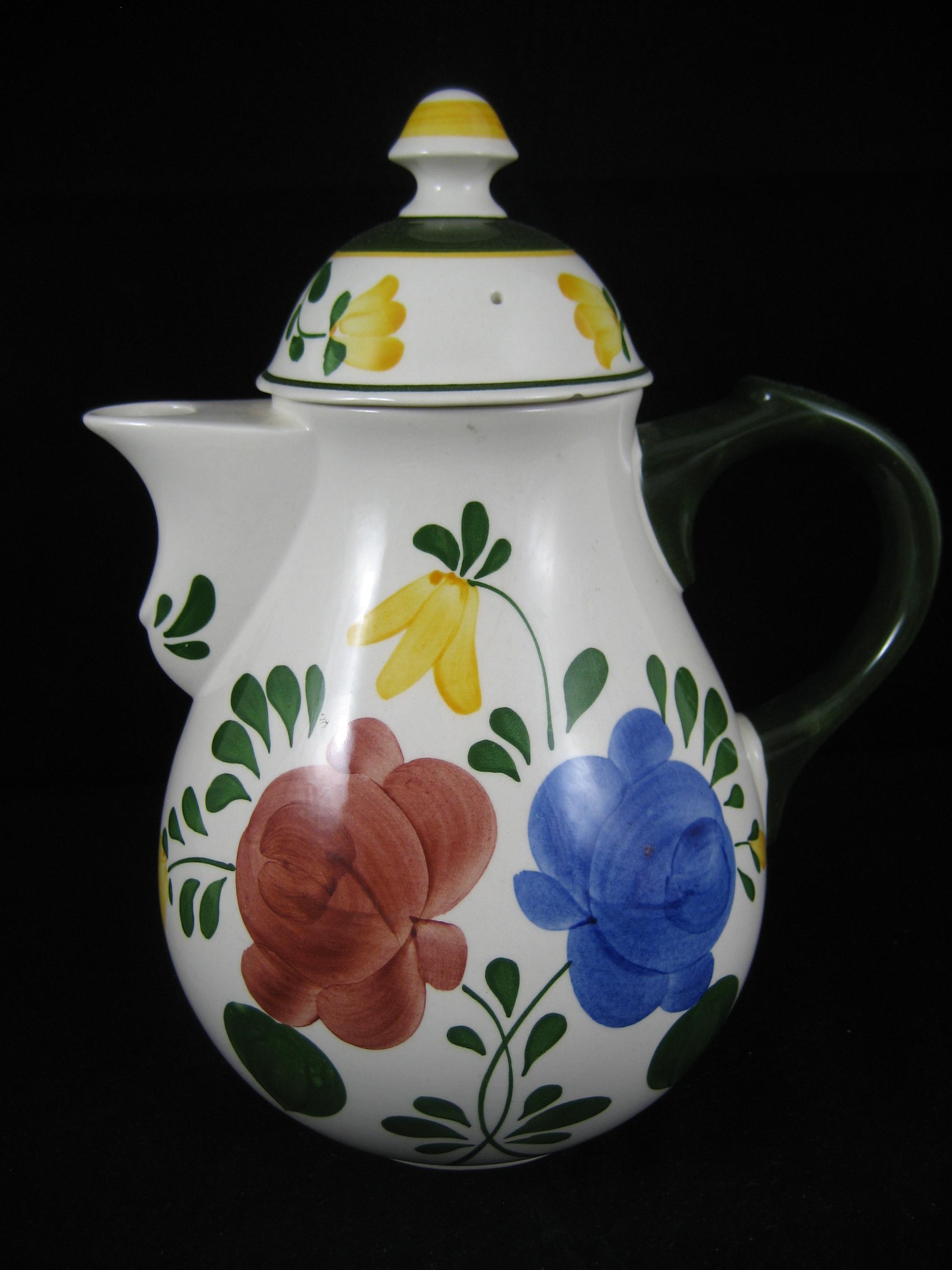 Villeroy und Boch Bauernblume Kaffeekanne groß h: 25 cm