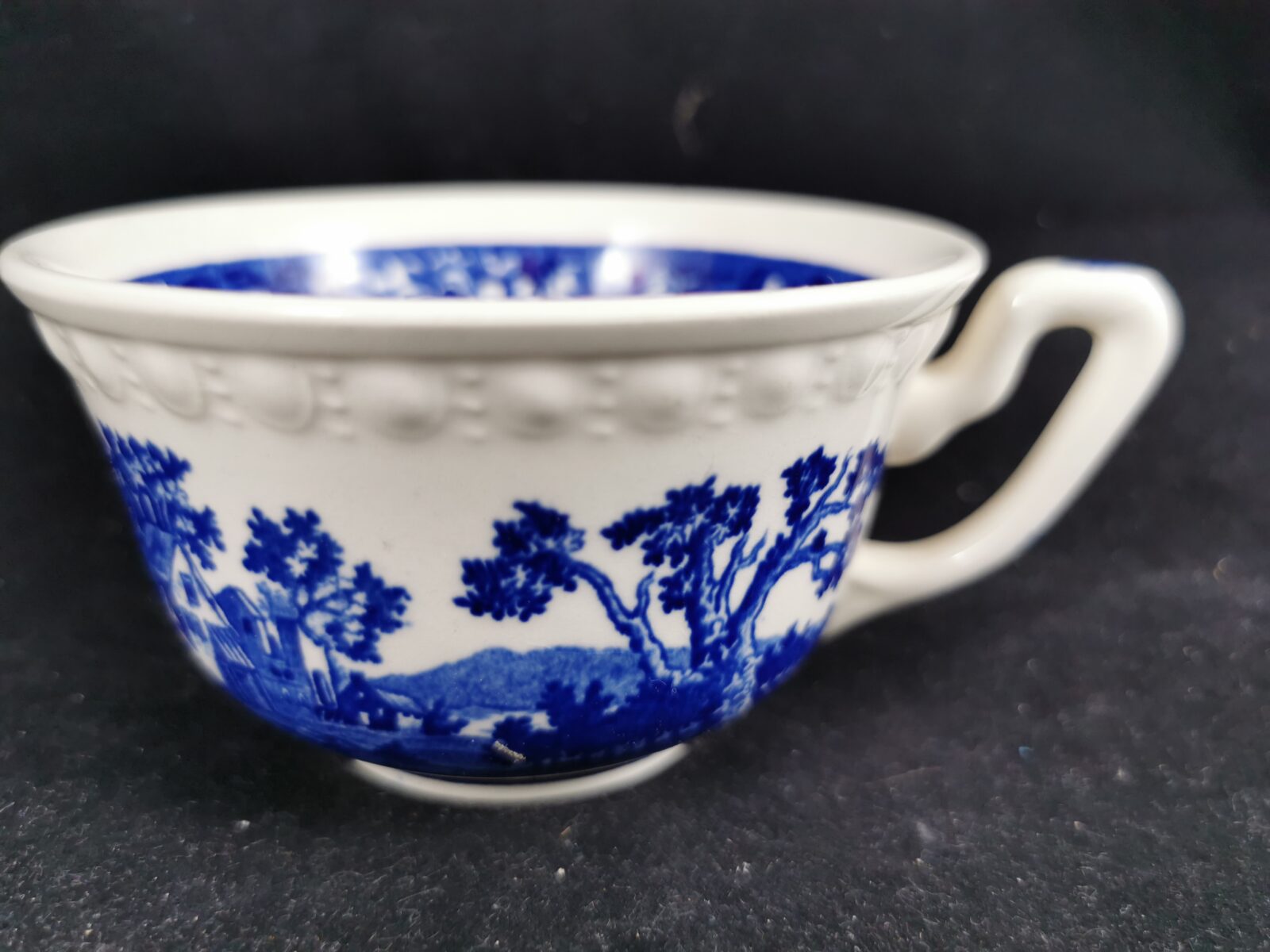 Teetasse mit Unterteller Rusticana blau Villeroy und Boch V&B