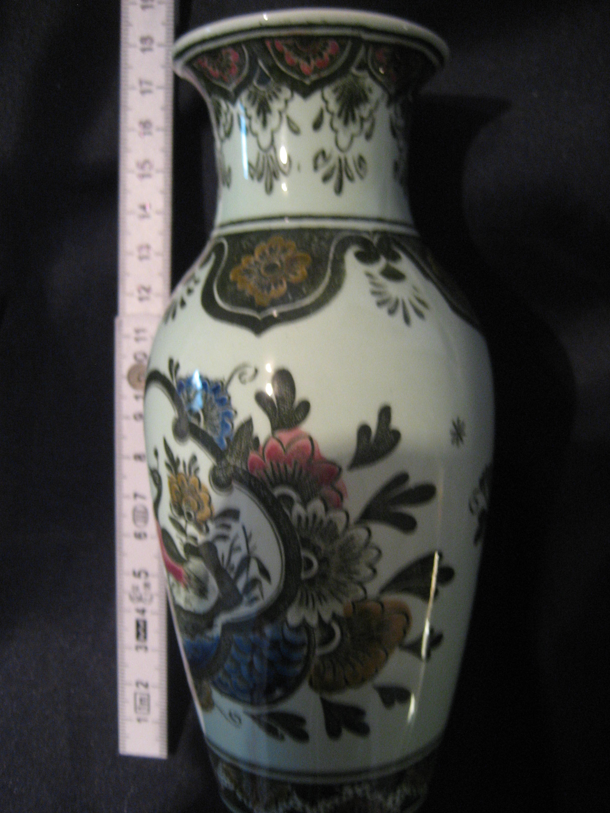 Vase h: 17 cm Paon