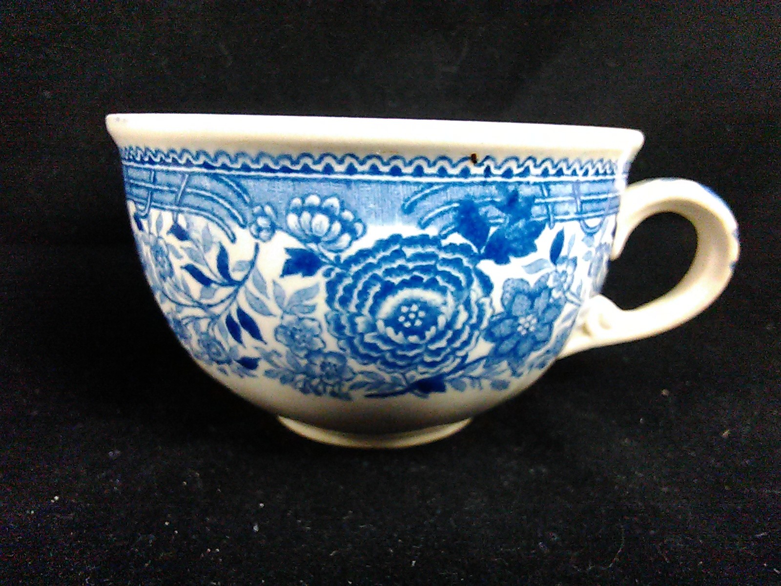 Teetasse Burgenland blau