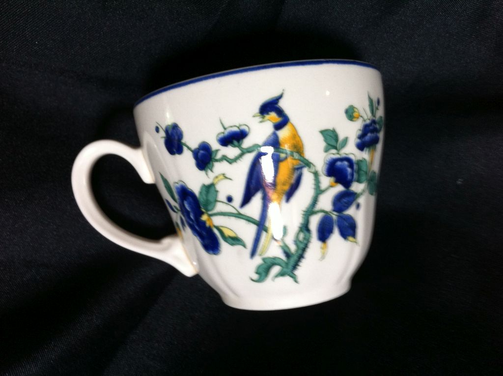 Kaffeetasse Phönix blau