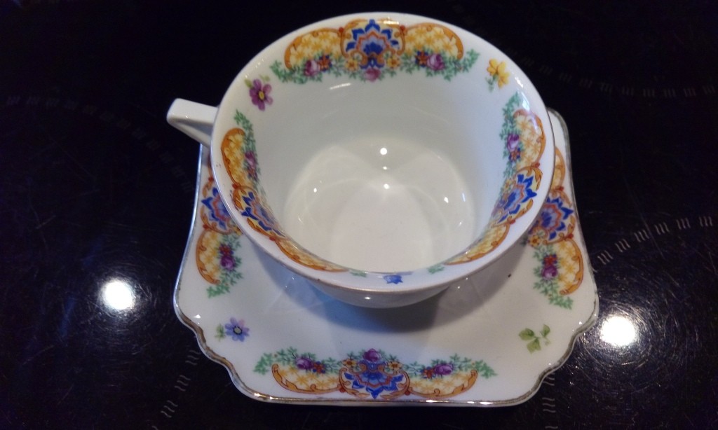 Teetasse Kaffeetasse mit Unterteller Bavaria